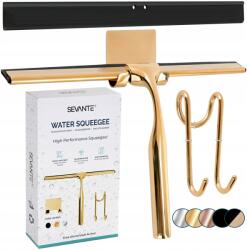SEVANTE Vízlehúzó pár üveg kabin tükör tartó arany ajándék Sevante (SEV-SC-26G) Ablaktisztító