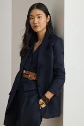 Lauren Ralph Lauren sacou cu un singur rând de nasturi pentru femei, din in PPY2-KZD08H_59X (200P13643)