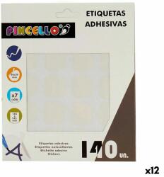 Pincello Etichete autoadezive Pincello Alb 17 x 4 x 19 cm 22 x 49 mm Măr (12 Unități)