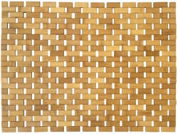 Leziter Covoras de baie din bambus Leziter 40x60 cm, antiderapant, uscare rapida (LKK-01)