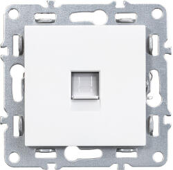 Leziter Priza UTP RJ45 Leziter Nova, alb, modul încastrat fara rama (LNUTP-F)