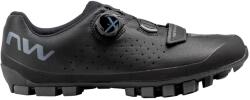 Northwave Hammer Plus Wide MTB kerékpáros cipő - fekete