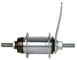 Shimano Nexus CB-E110 hátsó kerékagy, 36H, csavaros, kontrafékes, 110 mm, ezüst színű
