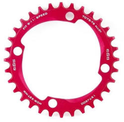 a2z MTB első lánckerék, 30T, 4x96 mm (aszimmetrikus), 1x9-11s, narrow-wide, alumínium, piros