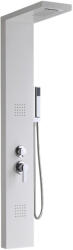Leziter Panou de dus cu hidromasaj Leziter Malaga White, aluminiu alb 145 cm (LN-A101)