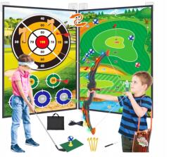  4 az 1-ben golf szett íjjal és nyilakkal gyerekeknek (5904133225970)