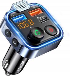  Lencent Fm Transmitter Bluetooth V5.3, Fm Transmitter Autórádió (5904133224560 )