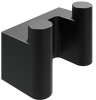 RAVAK Chrome CR II 100.20BLM dupla akasztó, matt fekete (RAV-X07P1374)