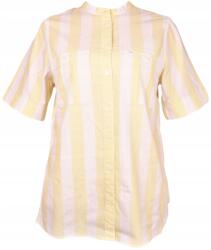 Lee ing Yellow White striped Half Sleeve Shirt S (L49WZIQI)