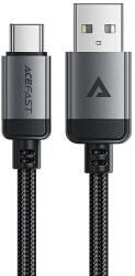 ACEFAST C20-04 USB-A - USB-C kábel 480Mb/s 3A 1.2m - fekete
