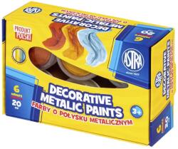 Astra Dekorfesték ASTRA metál fényes 20 ml 6 színű (301124003) - vectraline