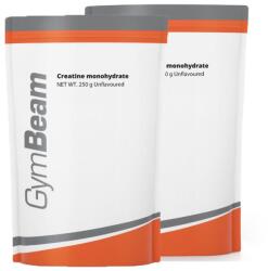 GymBeam - 100 % KREATIN - MONOHIDRÁT - 2 x 250 G