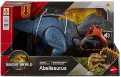 Mattel Figurina articulata, Jurassic World Rebirth, Wild Roar, Abelisaurus, JGB91 Figurina