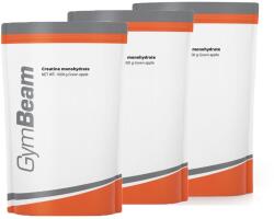 GymBeam - 100 % Kreatin - Monohidrát - 3 X 1000 G
