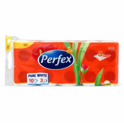 Perfex toalettpapír 3 rétegű - 10 tekercs