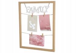  Family csattal ellátott képkeret 33, 7x43, 7 cm (6885)