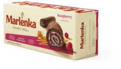 Marlenka Rulada Marlenka cu miere, cacao si zmeura, 300 g - desert fin cu crema (28174)