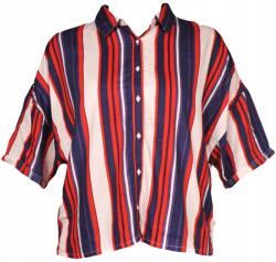 Lee Ee Reguar színes rövidített Cropped ing M