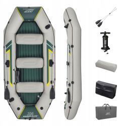 Bestway Felfújható Gumicsónak Négyszemélyes Vízi Úszáshoz Tó Folyó Erős Új (6941607332511)