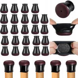  Szilikon Széklábpárna Filc 14-20MM 24 Db Fekete Montessa (8581704925834)