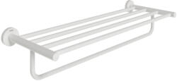 RAVAK Kona KN 330.10WHM fali törölköző tartó polccal, matt fehér X07P1318 (X07P1318)