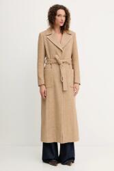 Fracomina gyapjú kabát - bézs L