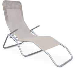 AGA Șezlong de grădină Aga SIESTA Bej închis (MR4250-Dark Beige)