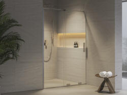 RAVAK Roll RODP2 zuhanyajtó áltátszó üveggel 110x195 cm, fényes króm profilszín X08VD0C00Z1 (X08VD0C00Z1)