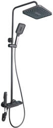 Leziter Set dus multifunctional Leziter Eliz grafit cu ploaie, dus manual si bideu (LMZSZ-GR)