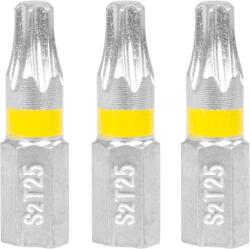 Strend Pro Set biti Torx TX25 Strend Pro, 3 bucati pentru surubelnita/masina de însurubat (2250255) Surubelnita