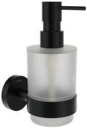 RAVAK Kona KN 231.20BLM fali üveg szappanadagoló, matt fekete X07P1310 (X07P1310)