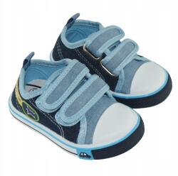 Badoxx Tornacipő gyerek könnyű tépőzáras iskolai tornacipő 1SP698LS r20 (1SP698LS NIEBIESKI JEANS)