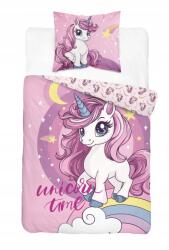 Detexpol Ifjúsági Pamut Ágyneműhuzat 140x200 Gyerekeknek Unikornis Ajándék (5865 140)