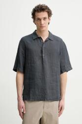 Barena Venezia vászonpóló Camicia Mola - szürke 54