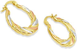 ÉkszerM Arany Karika Fülbevaló AU 97469