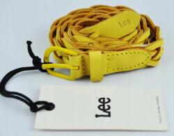 Lee öv bőr yellow Braid Belt 85 (LU2050EH)