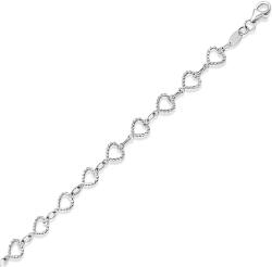 ÉkszerM Fehérarany Karlánc (méret: 17-19) AU 97489