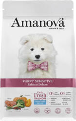  AmaNova Dog Puppy Sensitive All Breeds Salmon Deluxe 7 kg - webshop
