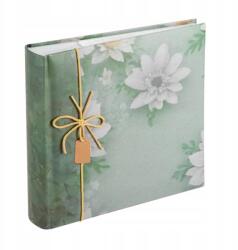 Ertom Zsebalbum 200 fotó 10x15 leírással elegáns családi ajándék (BK46200 10x15/200 FLORA-Green)