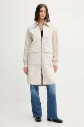 Desigual gyapjú kabát JINU - bézs S
