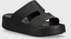 Crocs papucs Gataway Platform H - Strap - fekete Női 37/38