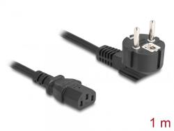 Delock Cablu de alimentare PC Schuko la IEC C13 1m, Delock 81298 (81298)