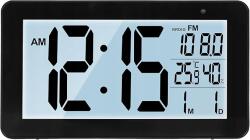  Éjjeli rádiós ébresztőórák, elemmel/hálózati tápellátással, háttérvilágítással