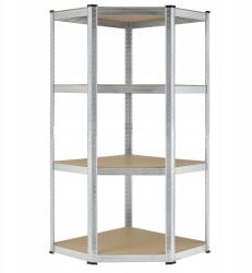 Juskys Tárolószekrény garázs pince kamra 160x75 cm (21164)