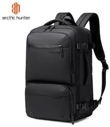 Artic Hunter fekete, bővíthető laptoptartós, vákuumozható üzleti és utazó hátizsák 15, 6" AH-B00862