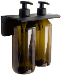 SAPHO Sapho/Aqualine GROUPER szappanadagoló fali 2x500ml barna (2159)