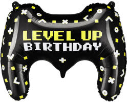 Party Deco Gamepad Fólia lufi, 72x52 cm, mix