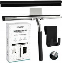 SEVANTE Vízlehúzó pár üveg kabin tükör ablak fém fekete Sevante (SEV-SC-13B) Ablaktisztító