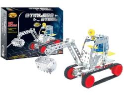  Excavator pe șenile set de construcție metalic, 193 piese (310300237)