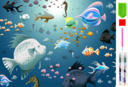 Malatec 5D Kreatív gyémántszemes hímző szett